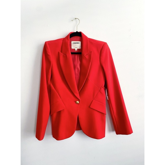 NWT L'AGENCE Chamberlain Blazer. Size 2- Small - Picture 8 of 10